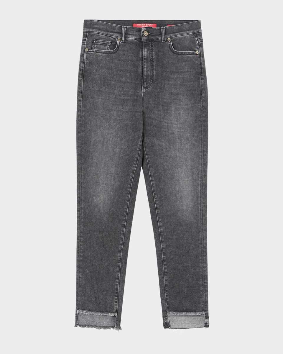 Plus Size Santos Step Fray Cotton Denim Jeans